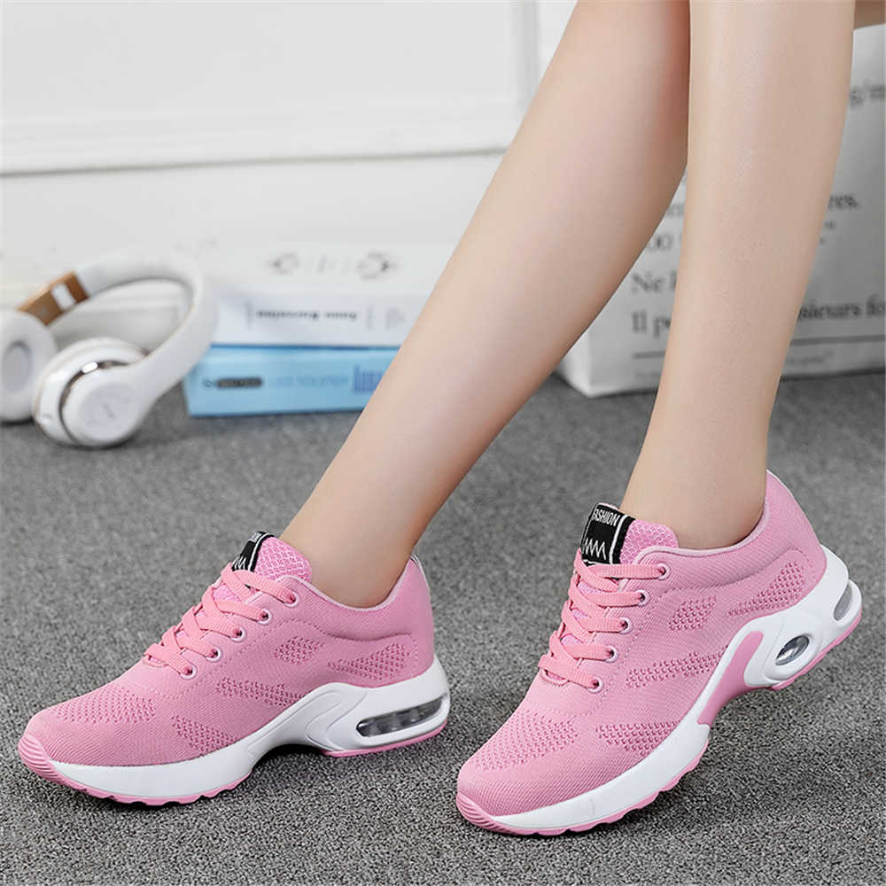 Fashion Knit Key Height Women's Sexy High Heels Platform Sneakers Shoes Best Fashion Sneakers Sports Character Luxury Imported Kit