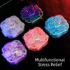 Smooth Rotation Multi-Play Fidget Spinner Keychain Fun Finger Relax Keychain  Bag Pendant