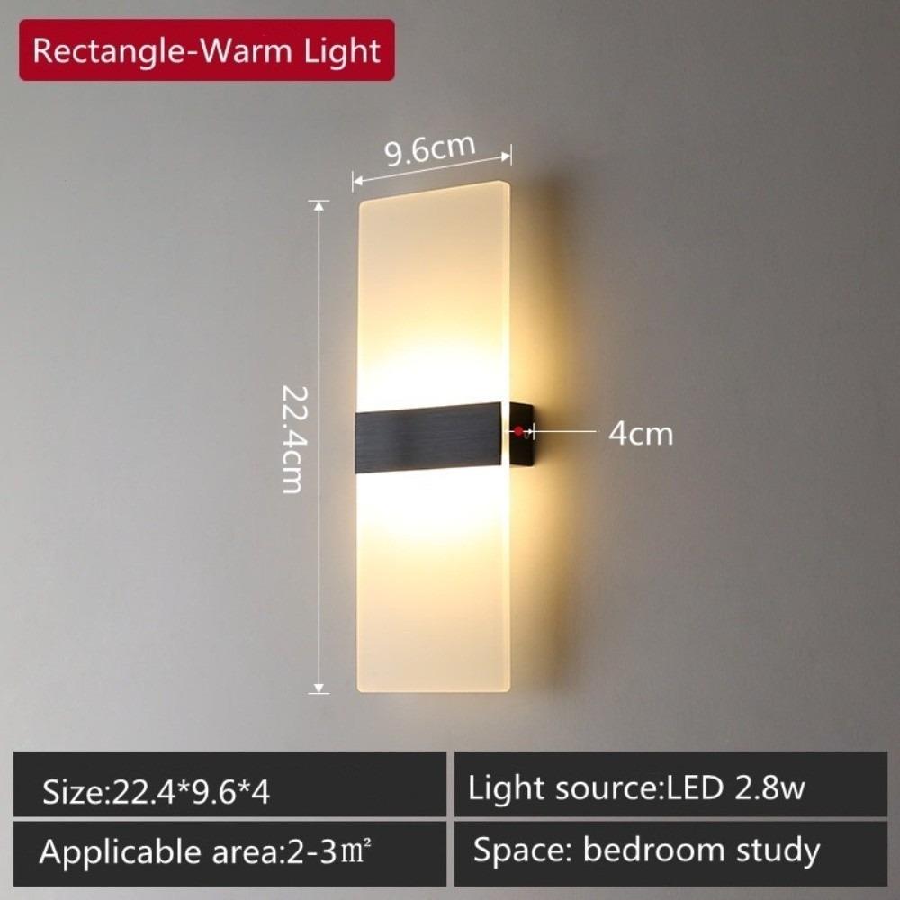 Unplugged Bedside Lamp Rechargeable Touch Sensor Lamp Magnetic Wall Lamp Home Indoor Lighting