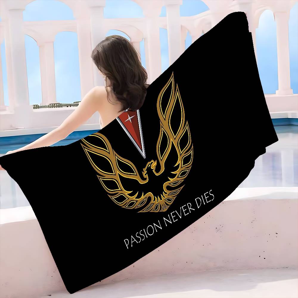 Pontiac Firebird Trans Big Microfiber Beach Towels Quick Dry Towel Sand Beach Towels Pool Towel for Travel Swim Pool Yoga