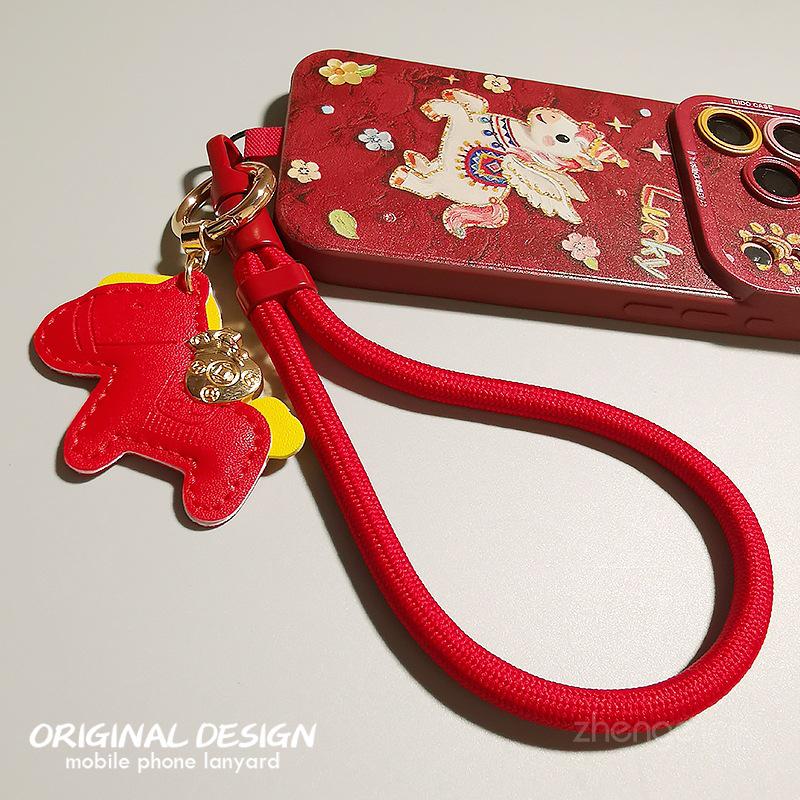 Premium Rotating Buckle Phone Lanyard: Short, Stylish, Adjustable Wrist Strap for Outdoor Use