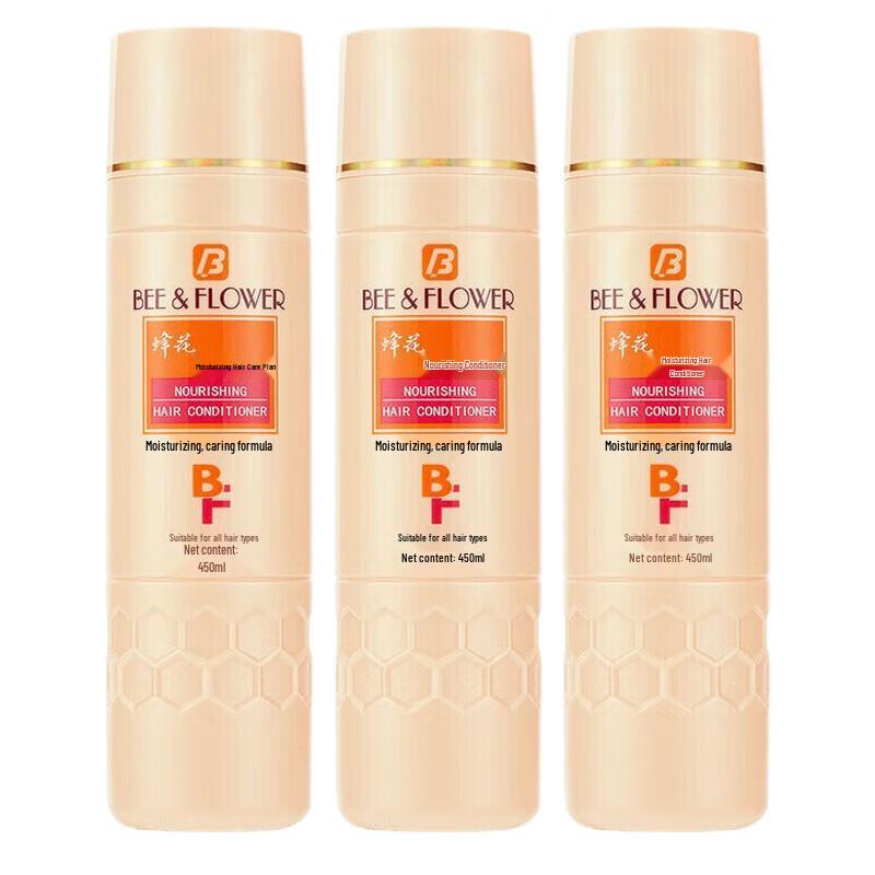 

Bee & Flower Moisturizing Conditioner 3-Pack 450ml