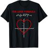 Funny The Love Formula Math T Shirt for Valentine Day T Shirt