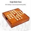 Large Diamond Chess Classic: Wooden Educational Tabletop Game for Children