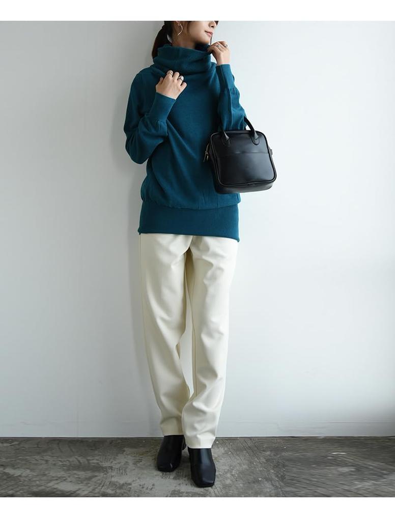 And It Neck Cotton Heather Sizes Heathered Cotton Deep-Sleeved Knit, 12-Color Oatmeal, L-LL, S-M, L-LL, 3L-4L, Women's Turtleneck, Spring, Autumn,