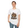Floating Library Fantasy Book Lover Whimsical Unisex Softstyle T-Shirt