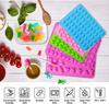 1pcs Fruits  Dinosaurs  Gummy Bears Shapes Candy Mini Silicone Mould  Soft Jelly Moulds  Candy Baking Moulds Non-Stick Food Mou