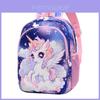 Unicorn Kids Backpack With Breathable Waterproof Oxford Fabric For School And Toddler Use