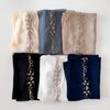 Headscarf Bohemia Style Embroidery Flower Protection Shawl Pattern Sun Commuter Anti-static Turban Hair Accessory