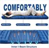 Antislip TPU Inflatable Camping Mat & Sleeping Pad with Built-in Inflator Pump Hiking Ready RV Use 500kg Load Capacity