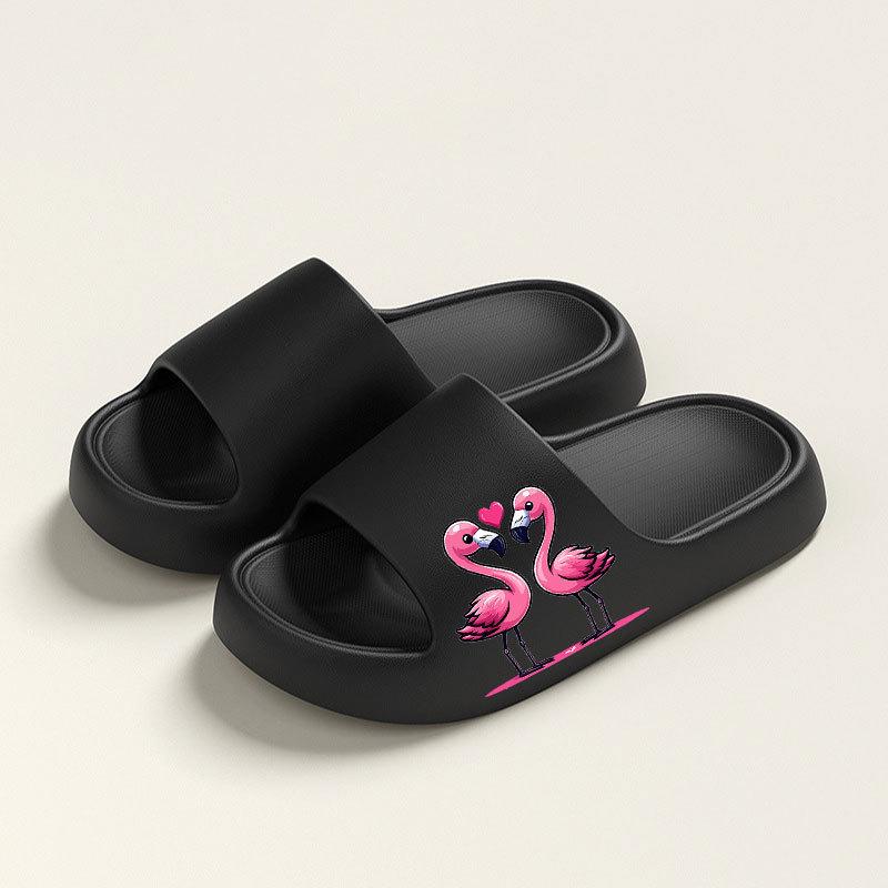 Customizable Cartoon EVA Slippers: Soft-Sole, Summer, Unisex, Indoor/Outdoor.