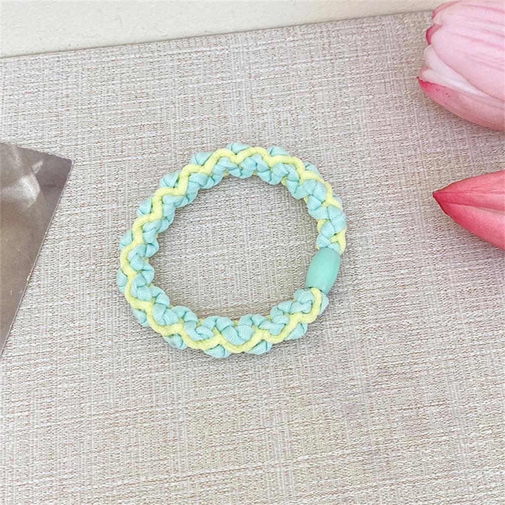 

Новая плетеная резинка для волос, женская универсальная высокоэластичная резинка для волос, резинка для конского хвоста, подходит для женских аксессуаров для волос