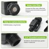 Digital Water Flow Meter Hd Lcd Display Switchable L Gal Units For Garden Lawn Plant Watering