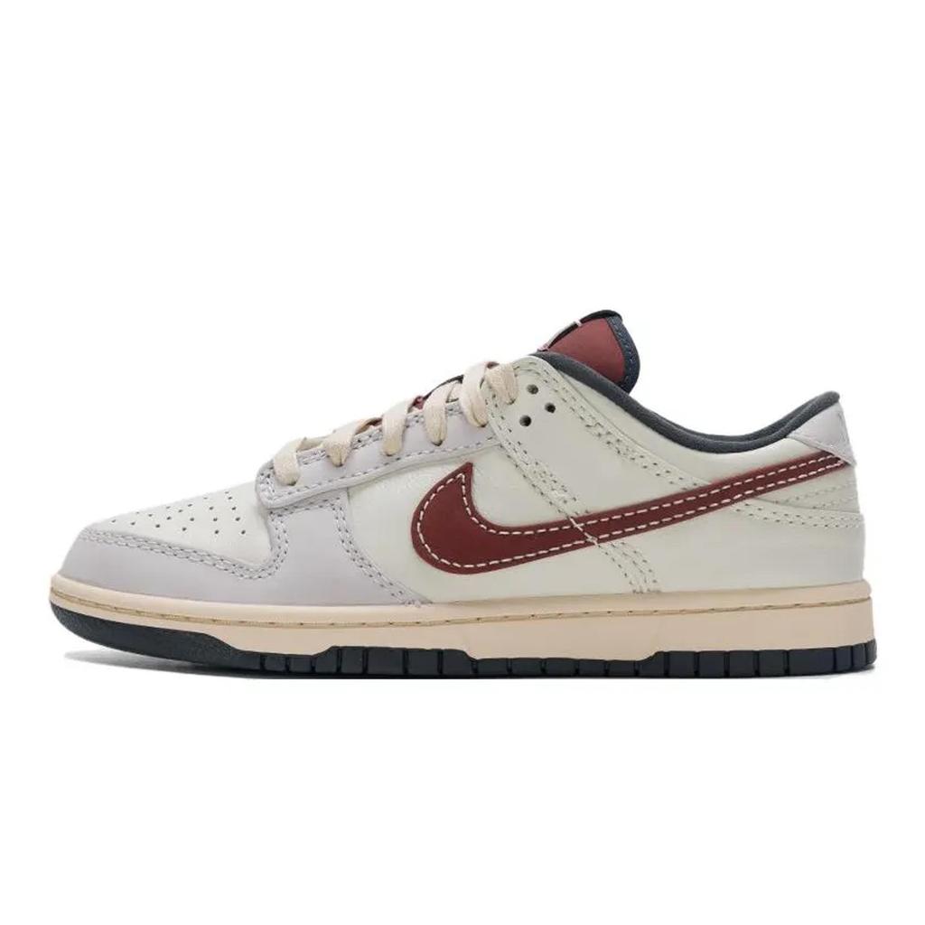 Nike Dunk REGO Hot Dog, Corrosion Wasteland Cushioning Low top Skateboard Shoes Men's Black Beige Brown IM6670-202(Team1189-)