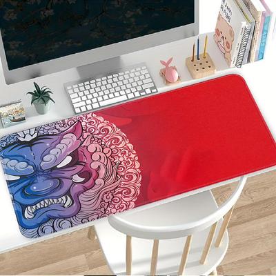 Overlock Mouse Pad Keyboard Mouse Pad Desk Accessories Computer Laptop Pad Game Console Pad Office Pad E-sports Tiger Cute