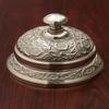 Victorian Style Brass Desk Bell, 12.7 cm Ornate Hotels Reception Counter Bell Restaurants, Cafes Service Counters Schools Offices Gift