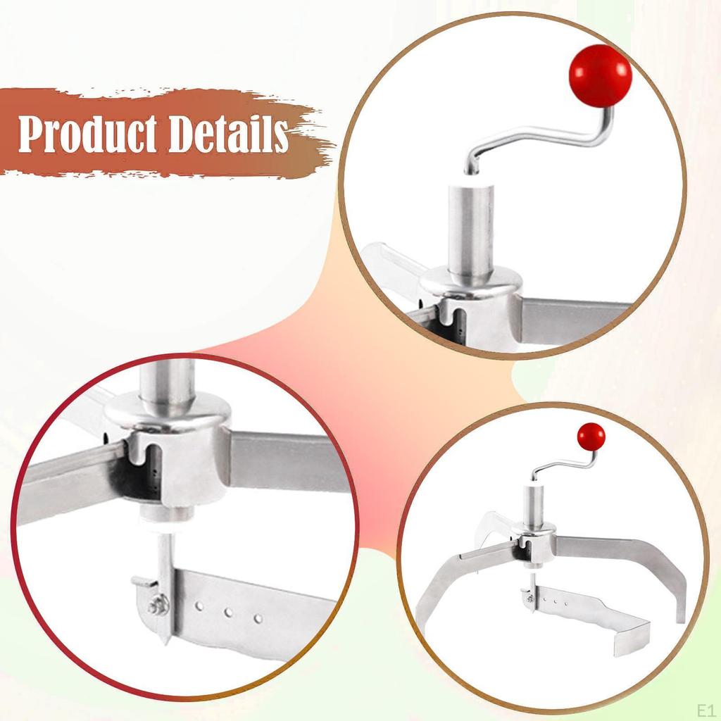 Crepe-Verteilerwerkzeug Pfannkuchen-Griddle-Maker Drehbar Multifunktional Teigverteiler Küche