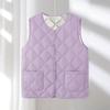 Down Cotton Vest Women's Inner Wear Autumn and Winter New Slim-fit Bottom Inner Wear Vest Medium Thin Warm Vest Vest