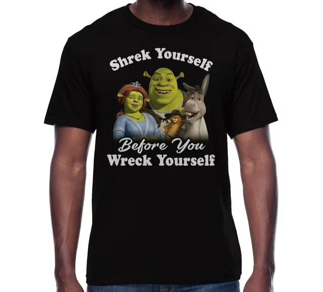 26 Shrek Before You Graphic Tee Shirt Shrek Yourself New Unisex T-Shirt XXXXL