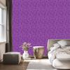 Wallpaper Geometric pattern purple, purple center 50x1000