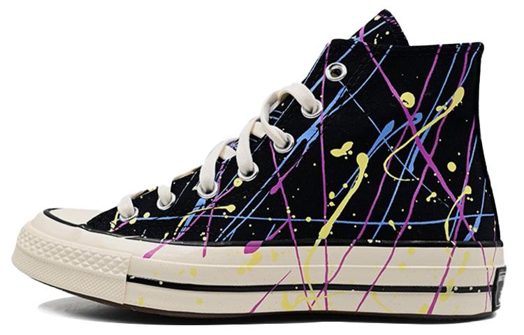 Chuck 70 Converse High  Paint Splatter - Black  170801C 35