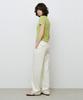 MONGDOL Button Pocket Straight Pants Ecru Mdpt078Ecru
