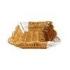 Elegant Double Tone Wicker Style Fruit Tray For Dessert And Snacks Durable PP Materials Holders With Multiple Compartments