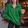 Women's Casual Loose Fit Sweatshirt with Pocket for Workout and Daily Wear
