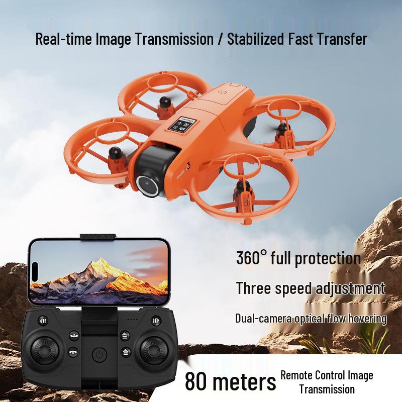 YL3 Mini Quadcopter: HD Dual Camera Drone with Screen & Optical Flow Positioning for Aerial Photography.