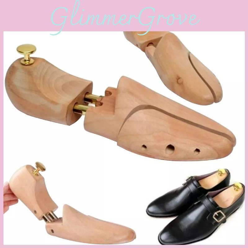 Wood Men Shoe Stretcher Leather Shoes Brace Keep Shape Support Tool Easy To Use