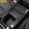 Für Land Rover Defender 90 110 130 2020-2024 Auto Kohlefaser Mittelkonsole Getränkehalter Panel Rahmen Abdeckung Verkleidung
