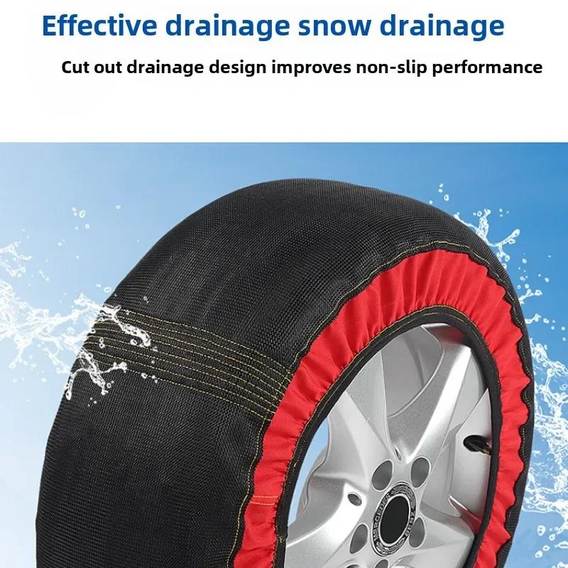 Anti-skid Chains Car Wheel Emergency Tire Chain Snow Socks Winter Car Accessories for Mercedes Benz AMG For BMW For Volkswagen