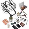 Eco-friendly Transparent PVC Zipper Makeup Bag - Waterproof, Large Capacity for Travel, Storage, or Beach Use