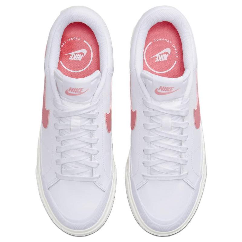 Nike Court Legacy Lift 'White Sea Coral' Women's  Sneakers  DM7590-102
