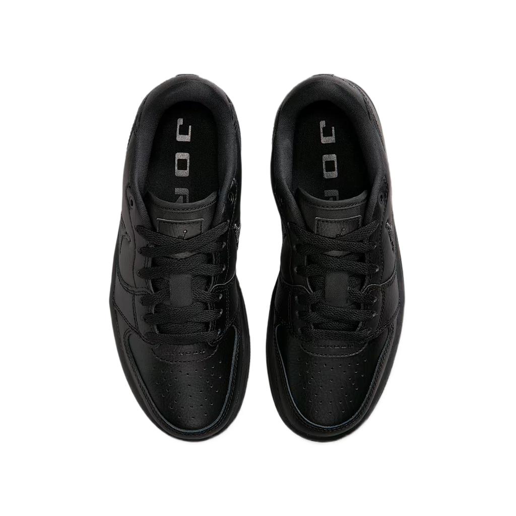 Jordan Court Connect Lightweight Lace-Up Round Toe Shock Absorption Low-Top Kids Sneakers Unisex Sneakers IQ6016-006