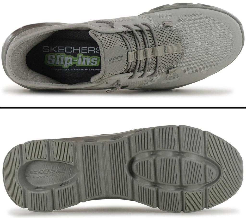 Skechers Nazouváky: Glide-Step Pro - Pánské tenisky Boty Olivově zelené 232930-OLV ORIGINÁL