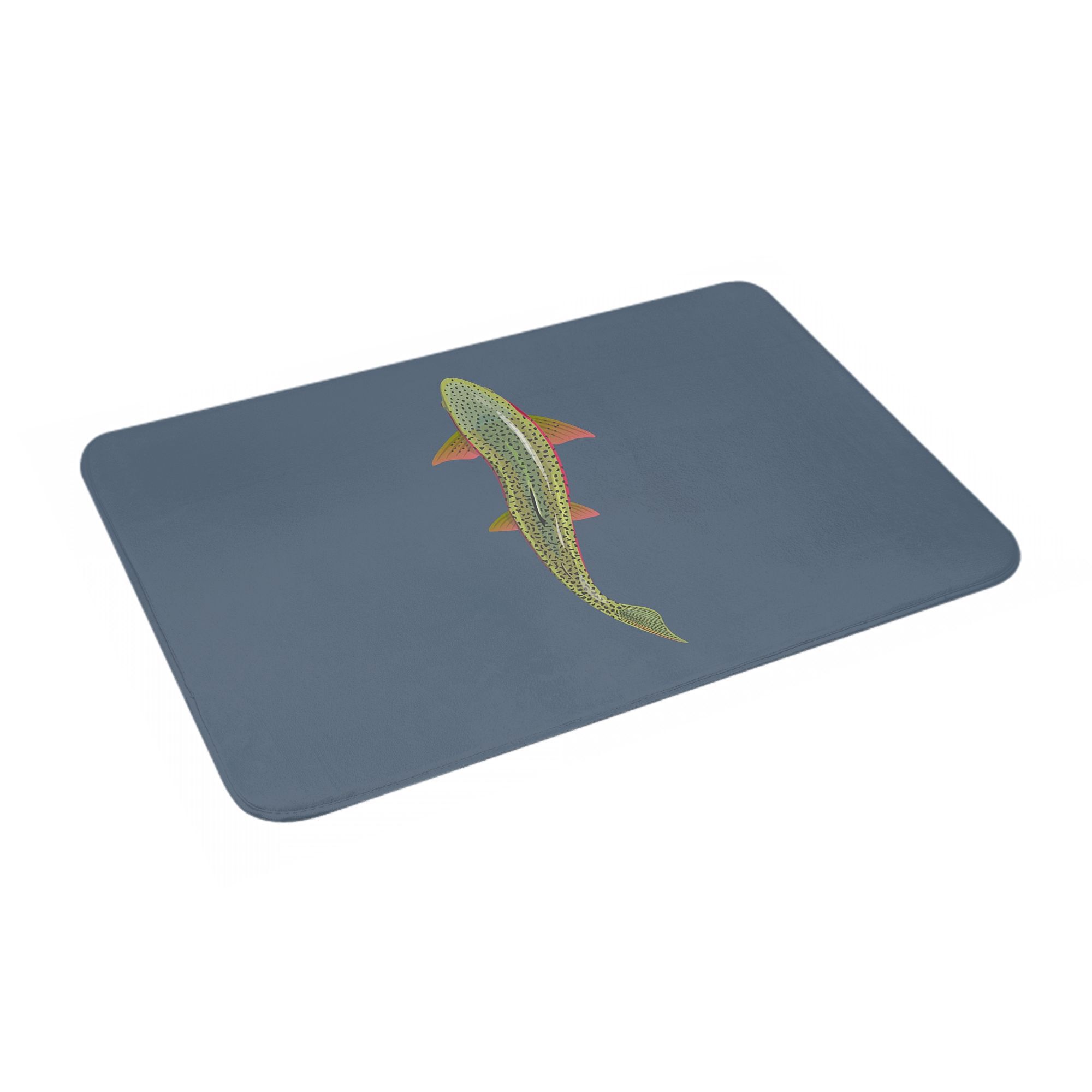Lodestar Unisex Trout From Above Anti-Slip Doormat Floor Mat Absorbent Mat Carpet Rug For Kitchen Entrance Home Balcony Footpad Mats