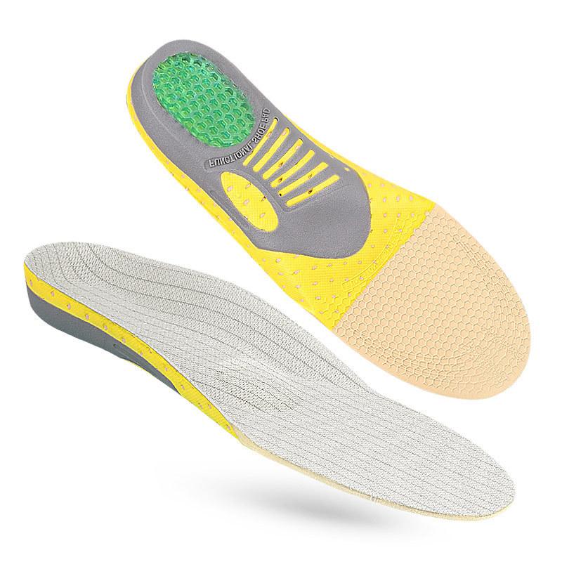 Arch Sports Insole Breathable Shock Absorption Sweat Absorption Arch Support Insole Basketball Running Leisure Full Mat