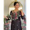 Women Designer Viscose Slub Kurti Indian Bollywood Top Tunic Kurta Pant Set SC-2286