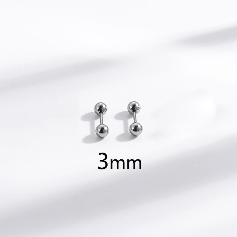 Nytt kirurgiskt stål Brosk Helix Öronpiercingar Tragus Ball Studs Skivstångsörhänge Mode Kroppssmycken