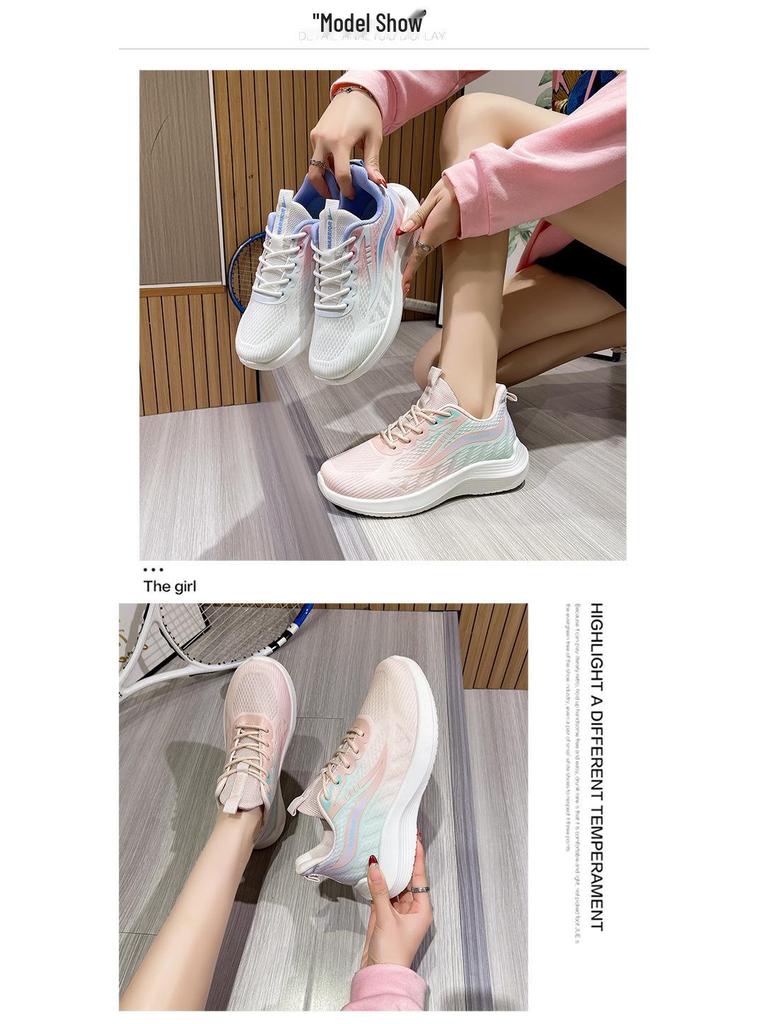 2025 Lightweight Women's Running Sneakers - Breathable, Shock-Absorbing, Soft Sole, Perfect for Spring & Autumn