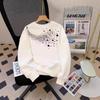 Men's Baby's Breath Autumn Crew Neck Sweatshirt - Casual, Versatile, Stylish Hua Cotton Top