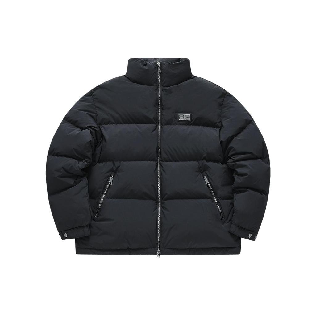 New Beams X FILA Down Jackets Men's Black T11M349904F-BK