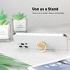[2 Pack] Small Round Matte Finish Cell Phone Ring Holder Stand,360 Degree Rotation and 180 Degree Adjustable Finger Ring Kickstand with Frosted Metal