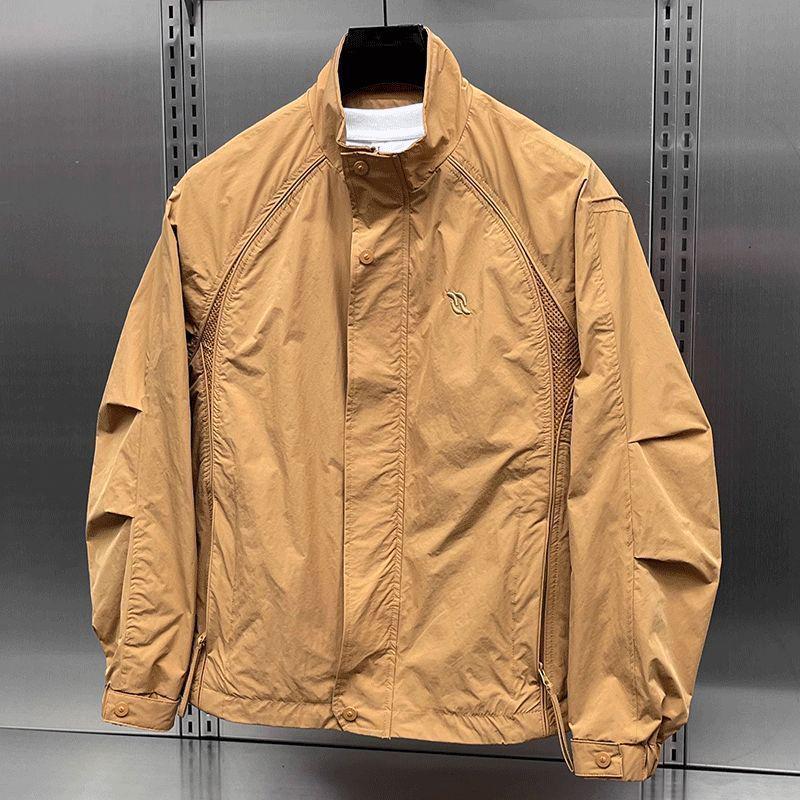 Men's Spring & Autumn Versatile Casual Baseball Jacket - Trendy, Fashionable, Handsome Top