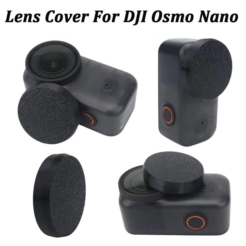 Soft Rubber Lens Cover Anti-Scratch Dust-proof Lens Protective Case Lightweight Lens Guard for DJI Osmo Nano Camera Accessories