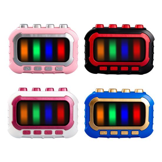 Fingertip Rhythm Games Rhythm Flick Electronic Stress Relief Toy 4 Modes Rhythm And Music Games Toy Improves Reaction Speed for Kids Teens Adults