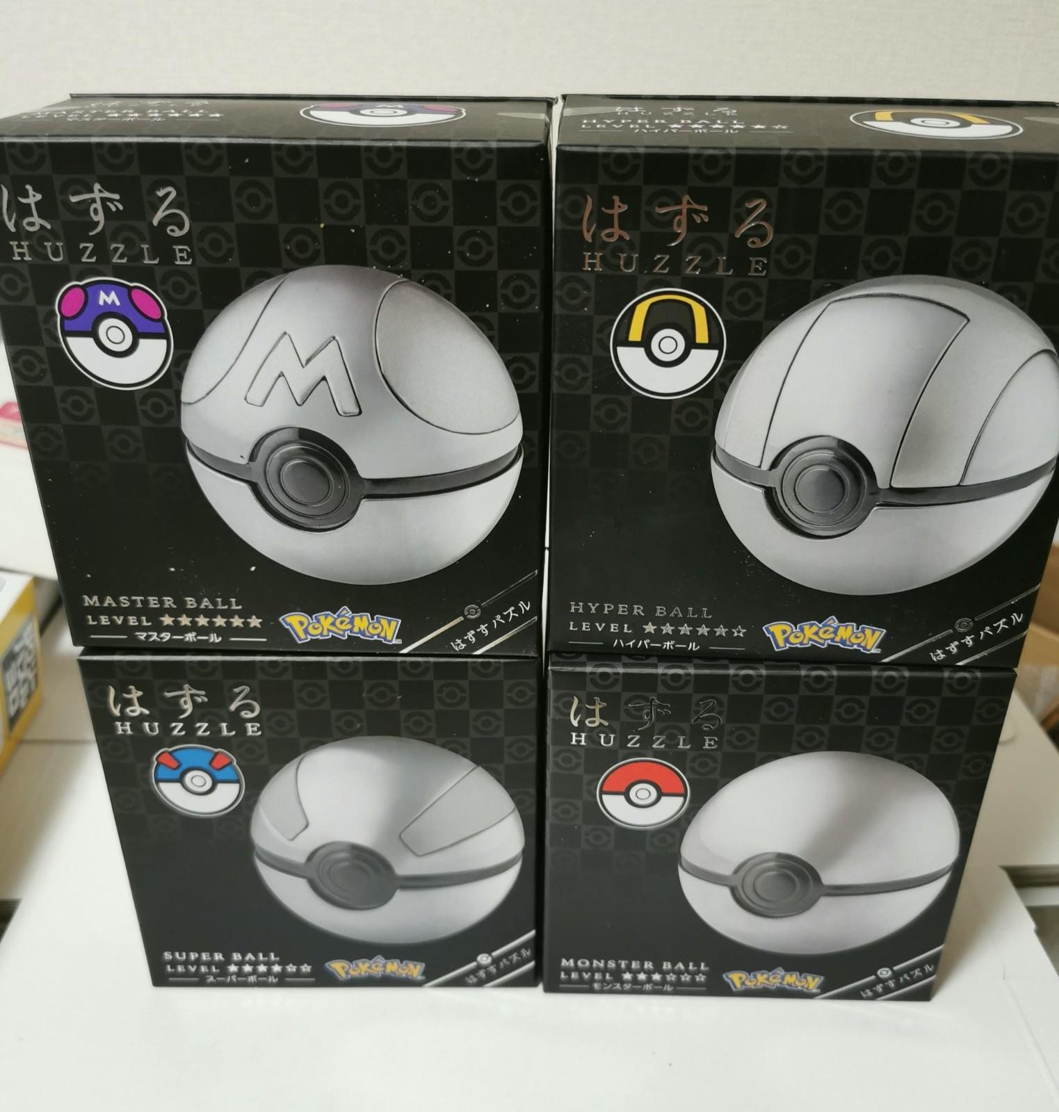 Набор Hanayama Huzzle Pokemon из 4 видов Монстр Супер Гипер Мастер Головоломка Puzz