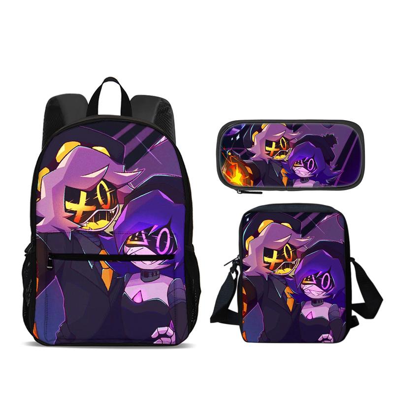 Zaino Droni Assassini Astuccio Borsa a Spalla Set da 3 Pezzi Versatile Grande Capacità Ragazzo e Ragazza Scuola Compleanno Miglior Regalo