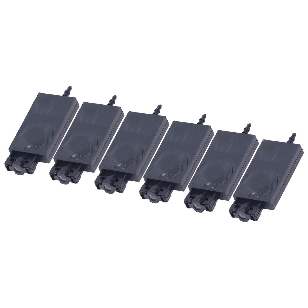 6Pcs Ink Damper Solvent Inkjet Head Rectangular PP Damper Replacement for  600 Printer